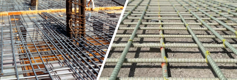 steel vs gfrp rebars