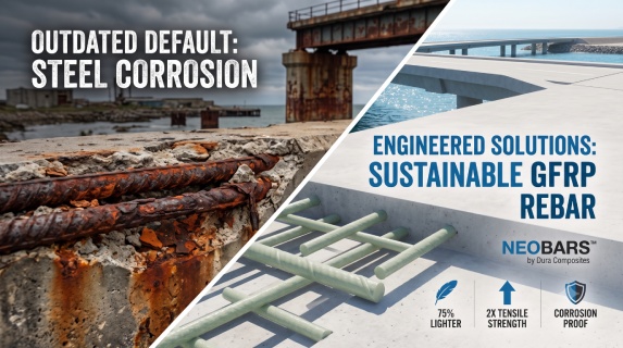 Why Engineers Are Switching from Steel to GFRP Rebar