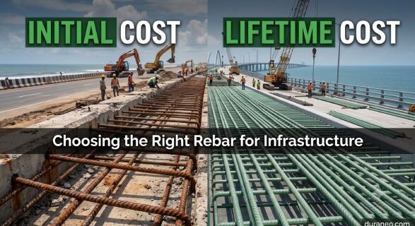 Initial Cost vs Lifetime Cost Choosing the Right Rebar for Infrastructure