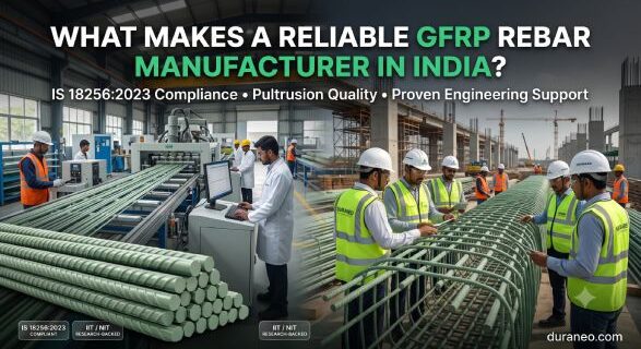 What Makes a Reliable GFRP Rebar Manufacturer in India